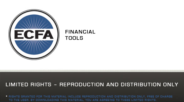 ECFA Financial Tools
